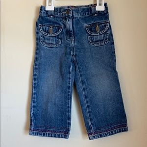 Jeans and matching onesie